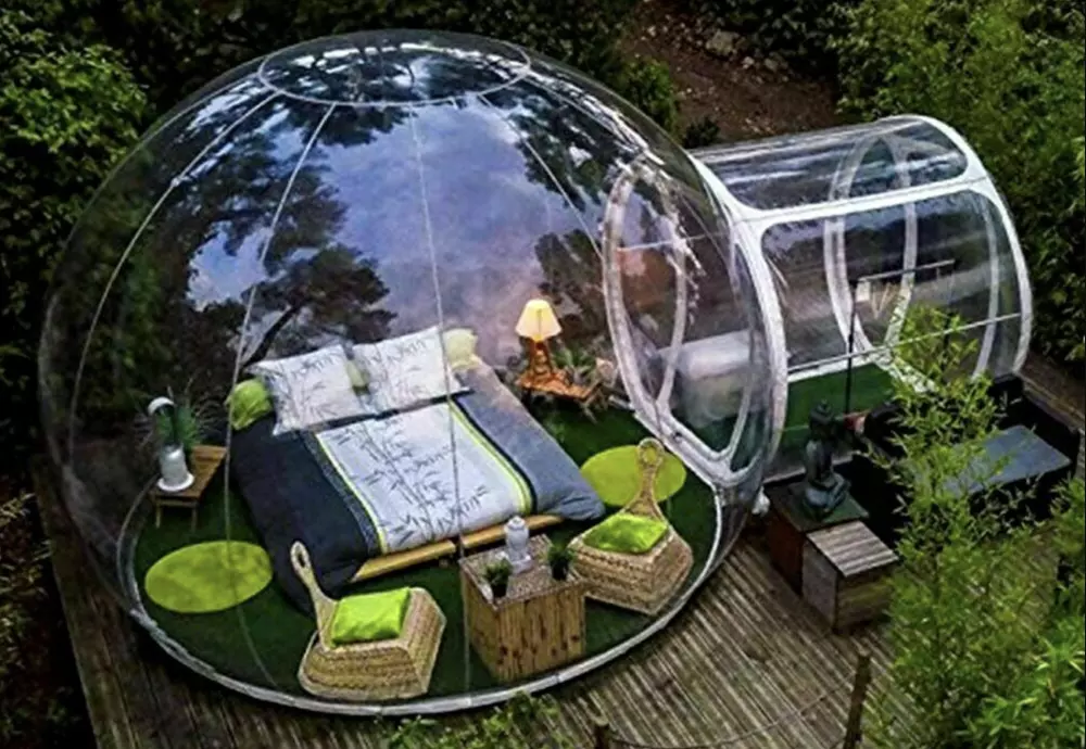 stargazing bubble tent