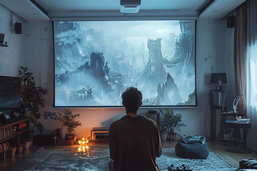 Experience Cinematic Magic with a Digital Movie Theater Projector